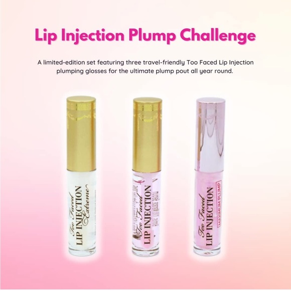 Too Faced - Lip Injection Plump Challenge - Picture 3 of 4